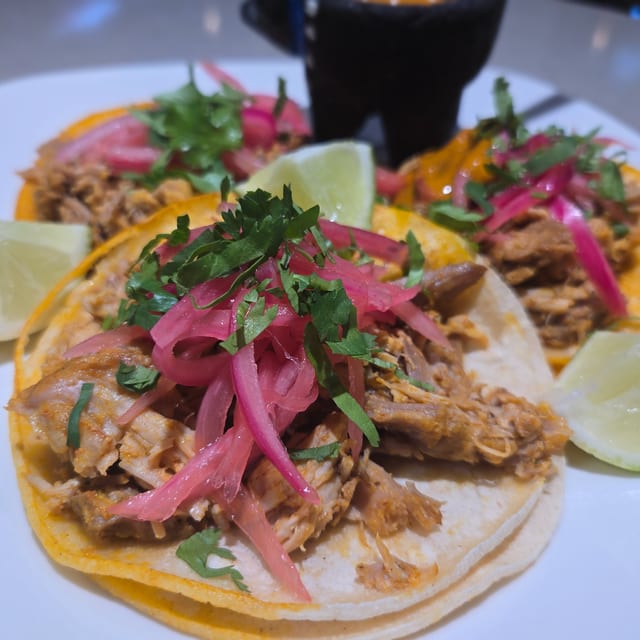 Pork Pibil Taco.